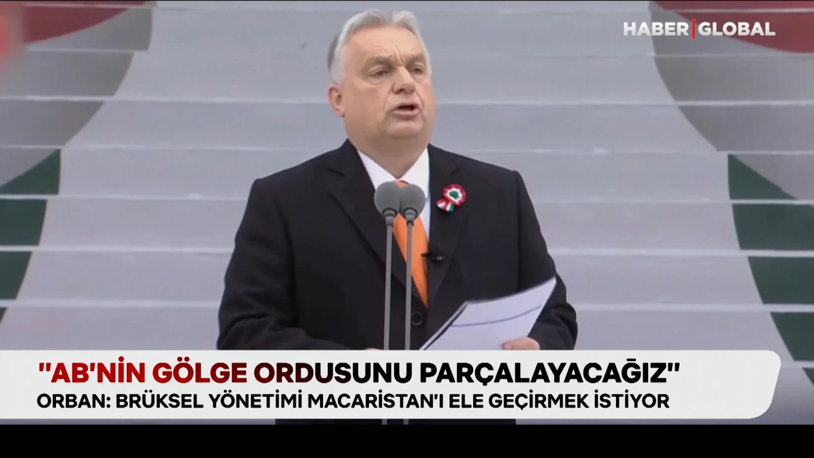 Macaristan Başbakanı Orban: AB'nin gölge ordusunu parçalayacağız