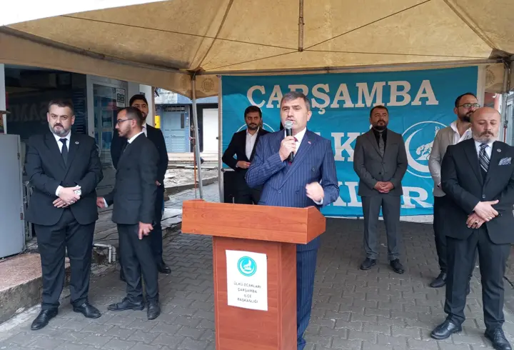 Çarşamba Ülkü Ocakları'nın Yeni Hizmet Binası Açıldı