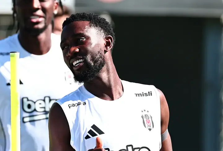 Wilfred Ndidi, Beşiktaş'taki ilk antrenmanına çıktı