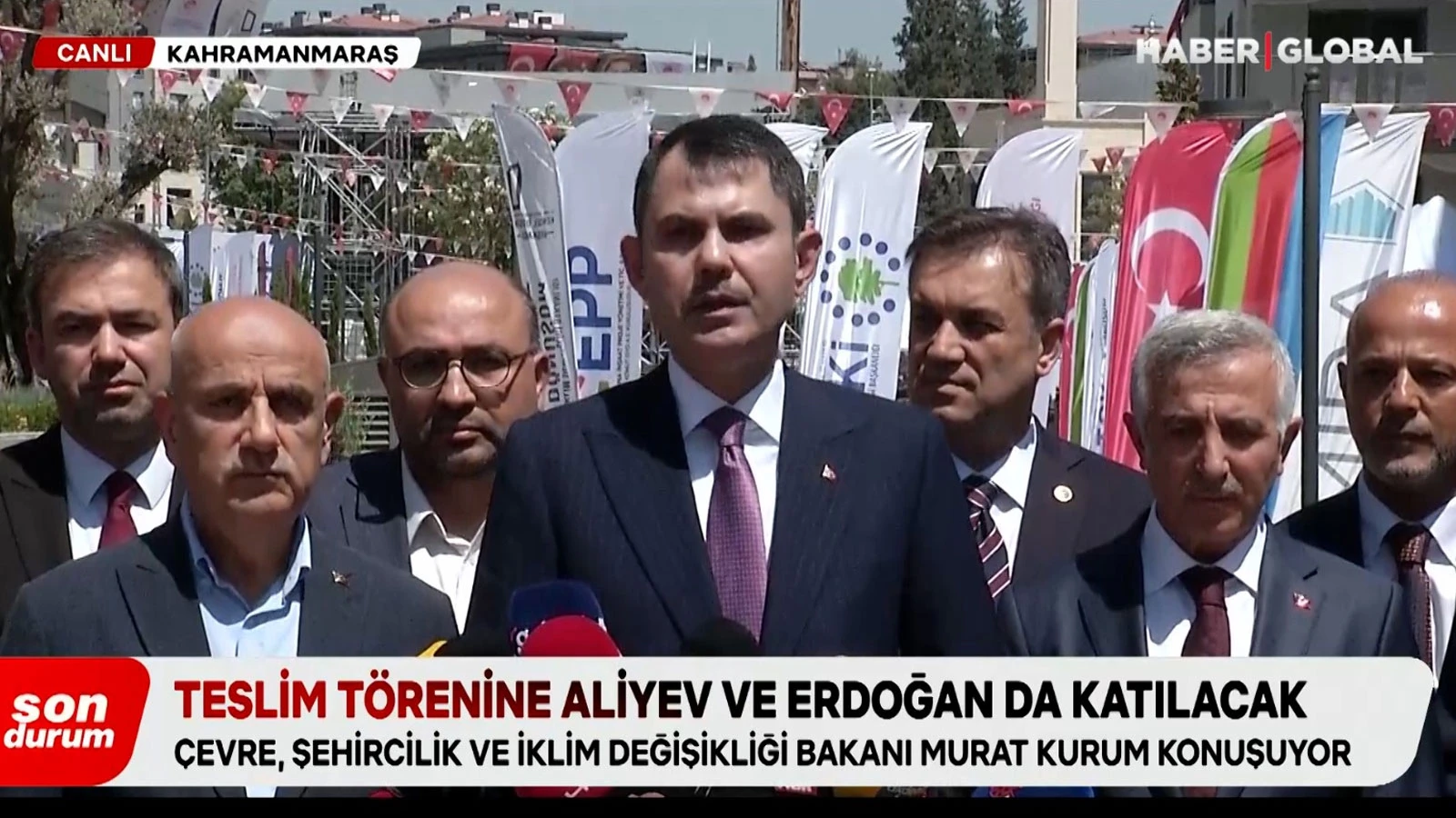 Kahramanmaraş'taki afet konutlarıyla ilgili Bakan Kurum'dan açıklama