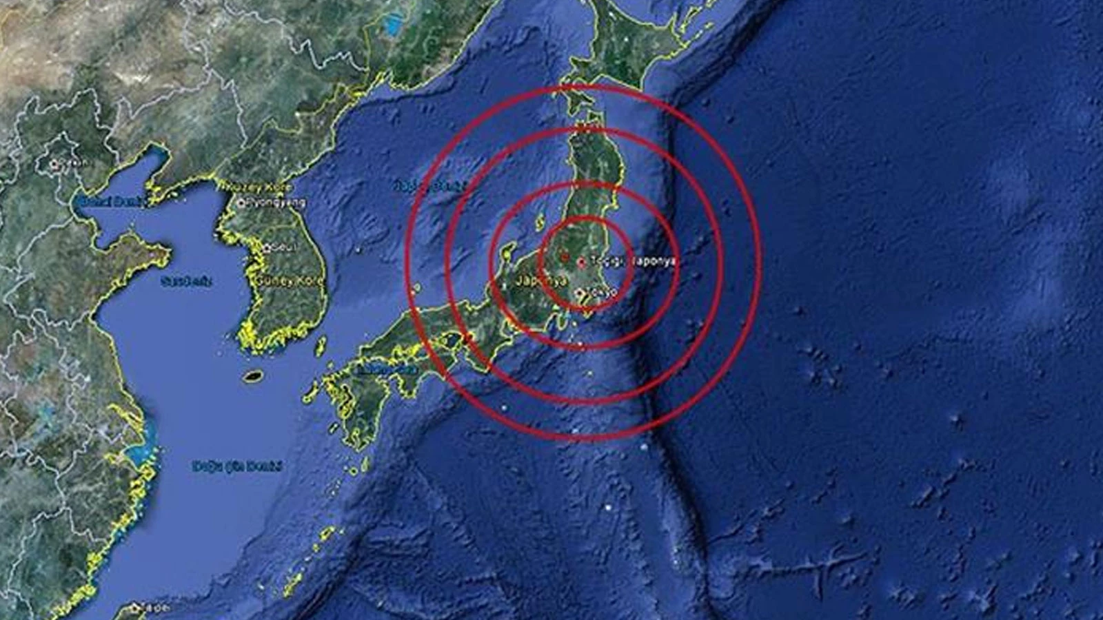 Japonya'nın güneybatısında 11 günde 911 deprem oldu
