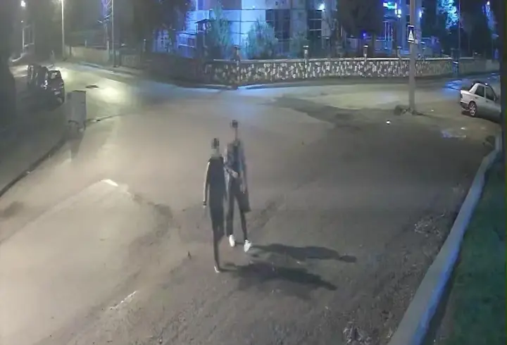 Çocuk parkında kaydırağı yaktılar; olay kamerada