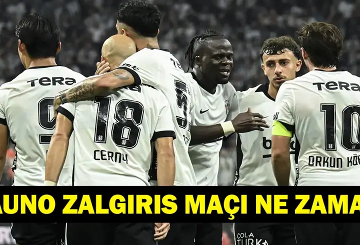 BEŞİKTAŞ ZALGIRIS MAÇI NE ZAMAN? UEFA Avrupa Ligi Beşiktaş Kauno Zalgiris Maçı Hangi Kanalda, Saat Kaçta?