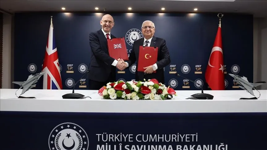 Türkiye ile Birleşik Krallık arasında 'Eurofighter' mutabakatı imzalandı
