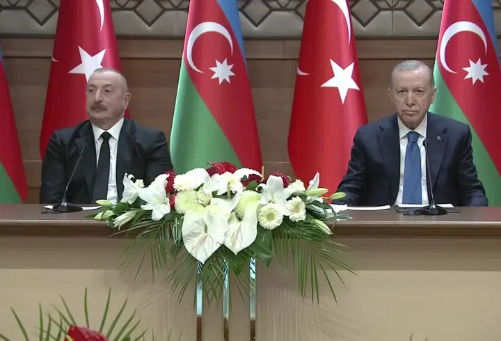 SON DAKİKA! Iğdır - Nahçıvan Doğalgaz Hattı Açıldı... Cumhurbaşkanı Erdoğan: Huzur ve refahın yanındayız