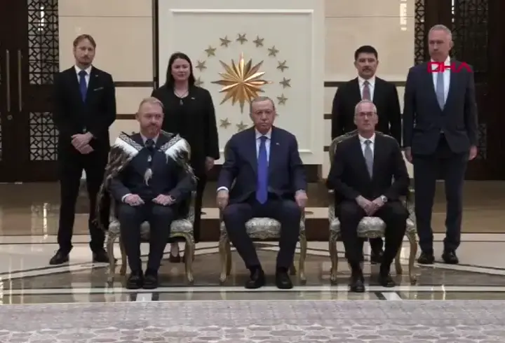 Cumhurbaşkanı Erdoğan, 3 ülkenin büyükelçisini kabul etti