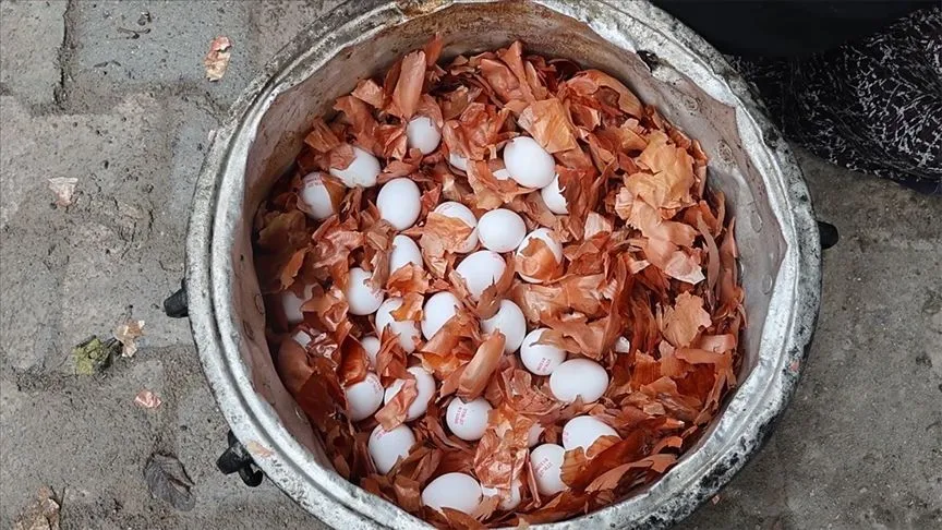 Iğdır'da renk renk süslenen yumurtalar nevruza "renk" katıyor