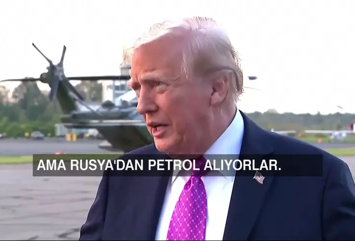 Trump: Rusya'dan petrol almayın, yaptırımlar yetersiz