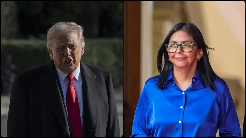 Trump, Venezuela Geçici Devlet Başkanı Rodriguez ile görüşmesinde petrol ve madenleri ele aldı