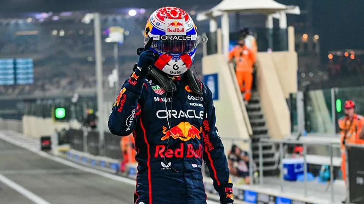 Formula 1'de son durak Abu Dabi Grand Prix'sinde pole pozisyonu Verstappen'in