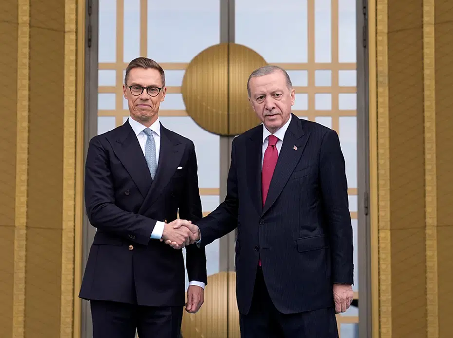 Cumhurbaşkanı Erdoğan, Finlandiya Cumhurbaşkanı Stubb ile görüştü