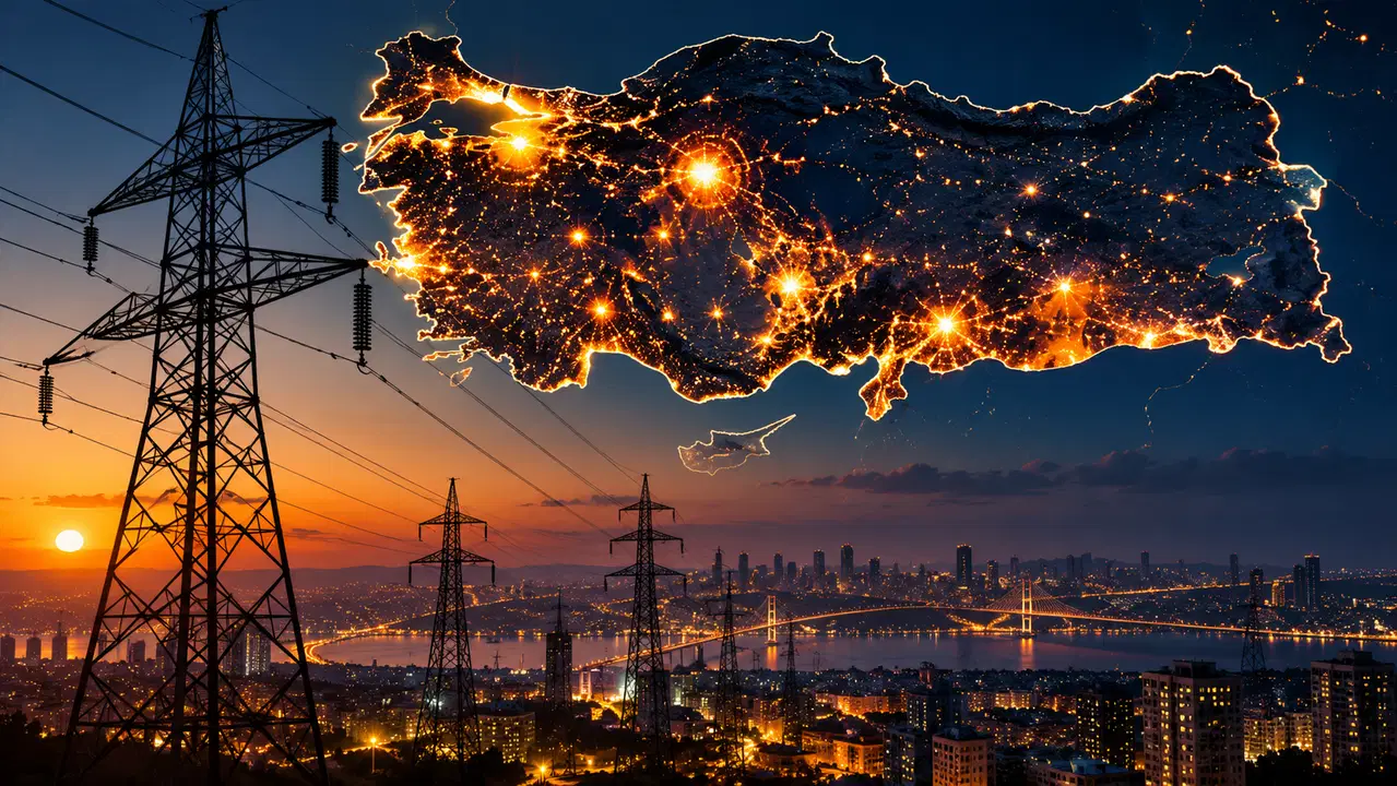 Türkiye'nin Elektrik Tüketim Haritası Açıklandı: 2 Saat Arasındaki Fark Dikkat Çekti