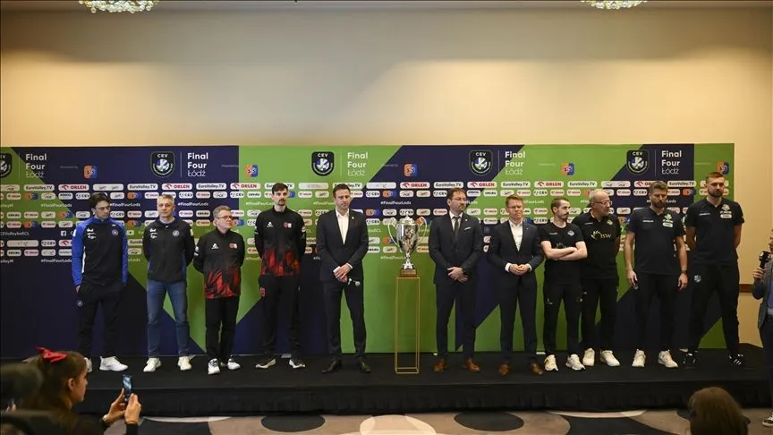 CEV Erkekler Şampiyonlar Ligi Dörtlü Finali öncesi medya günü düzenlendi