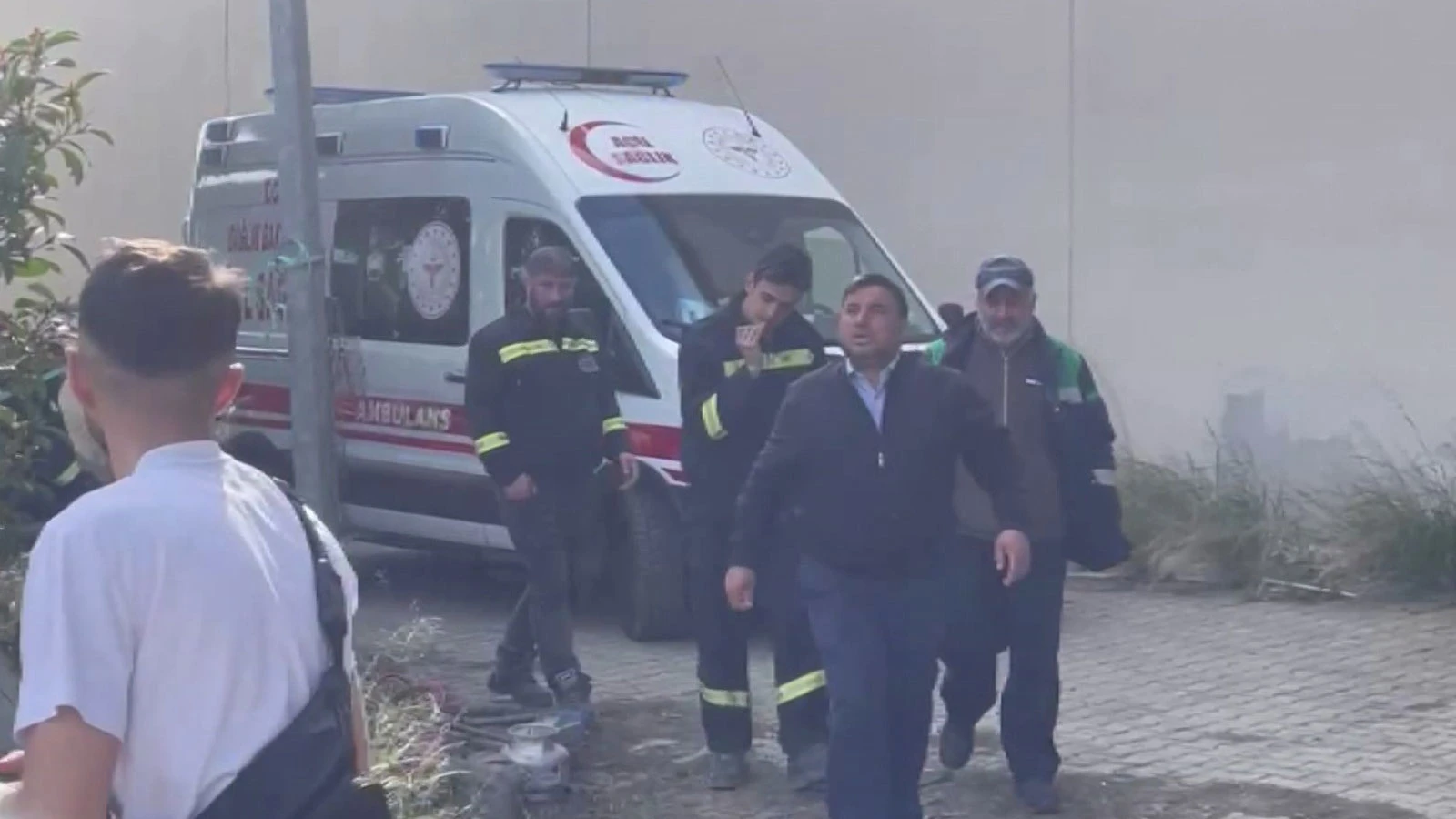 Bakırköy'de trafo merkezinde patlama; 1 işçi ağır yaralandı