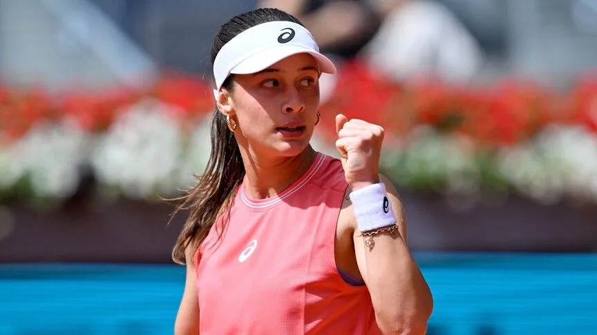 Milli tenisçi Zeynep Sönmez, Madrid Açık'ta çiftlerde ikinci turda
