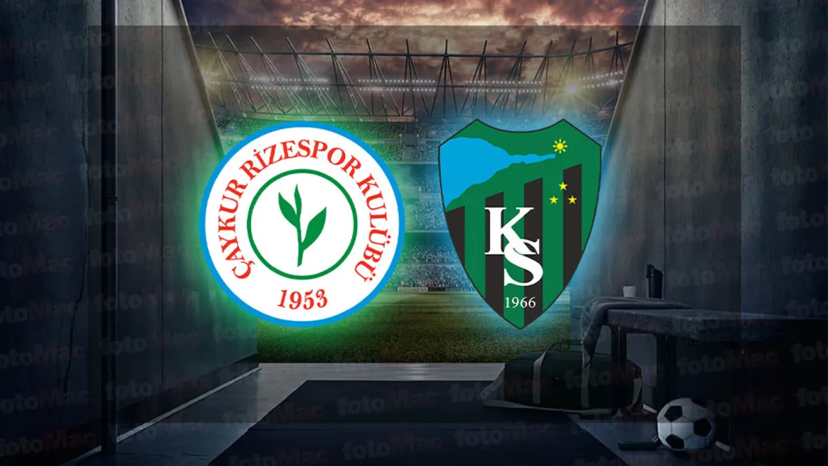 Çaykur Rizespor-Kocaelispor | CANLI
