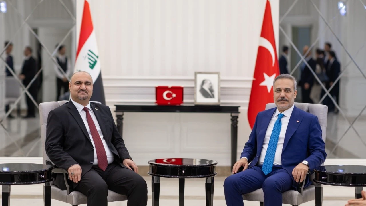 Bakan Fidan, Irak Devlet Bakanı Ağaoğlu İle Bir Araya Geldi