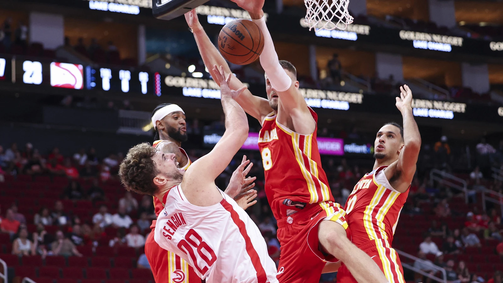 NBA'de Alperen Şengün kaldığı yerden devam ediyor! Houston, Atlanta’yı devirdi