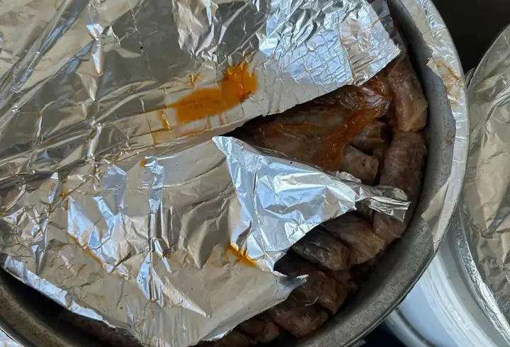 Otobüsle uygunsuz taşınan sarma ve dolmalar imha edildi