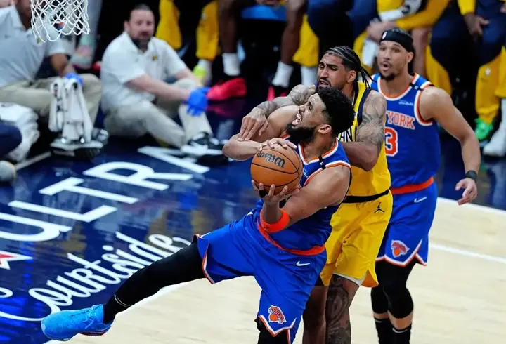 Knicks'i 130-121 yenen Pacers, NBA finaline bir maç uzakta