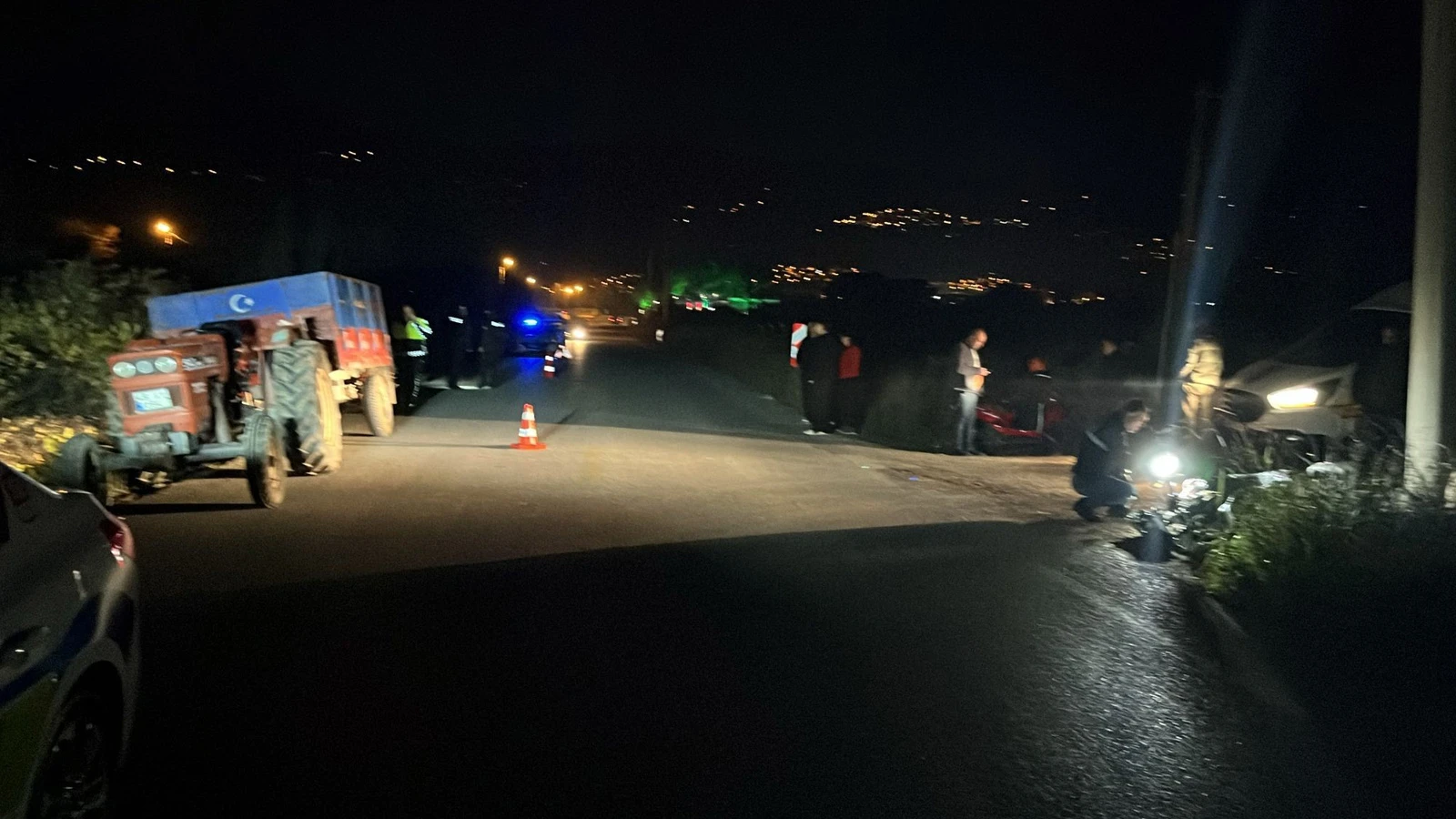 Aydın'da motosiklet ile traktör çarpıştı: 1 ölü