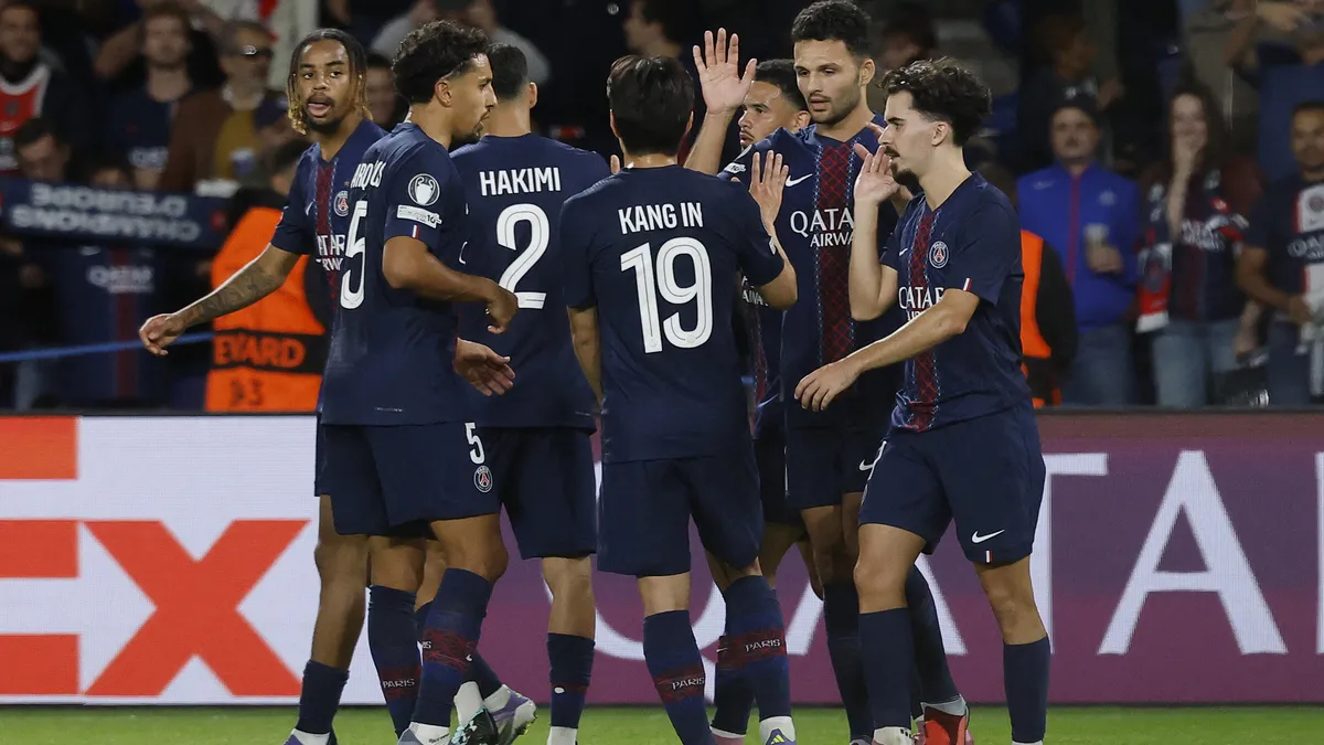 PSG 4-0 Atalanta (MAÇ SONUCU-ÖZET) PSG Devler Ligi'ne farklı başladı!