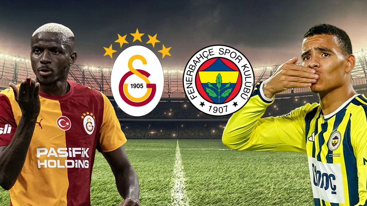 Galatasaray-Fenerbahçe Maçının İlk 11’leri Belli Oldu
