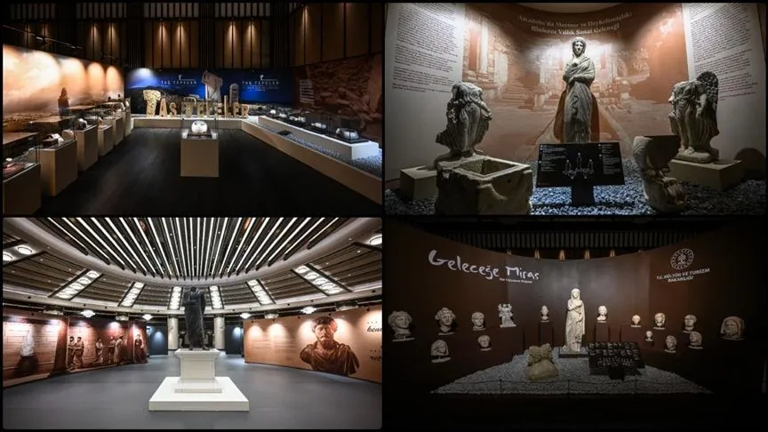 "Arkeolojinin Altın Çağı" Sergisi ziyaretçileriyle buluştu