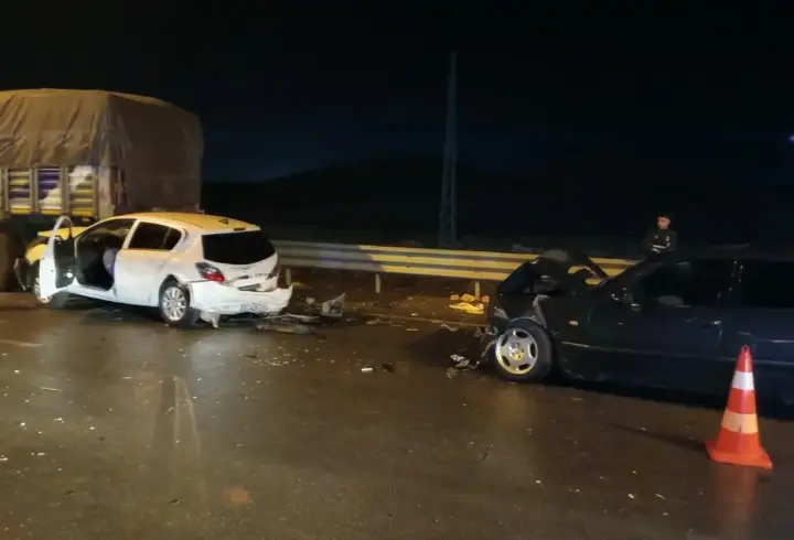 Hatay'da’ zincirleme kaza: 2 kişi yaralandı