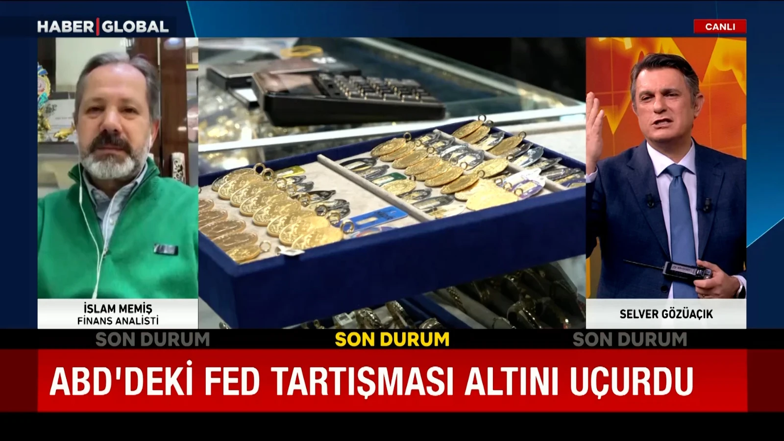 ABD’deki FED tartışması altını uçurdu
