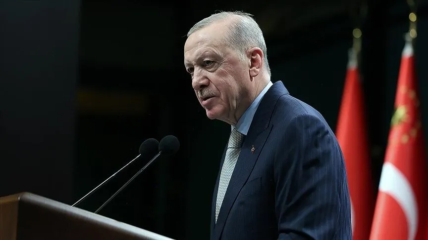 Cumhurbaşkanı Erdoğan'dan şehit polisin ailesine başsağlığı mesajı 