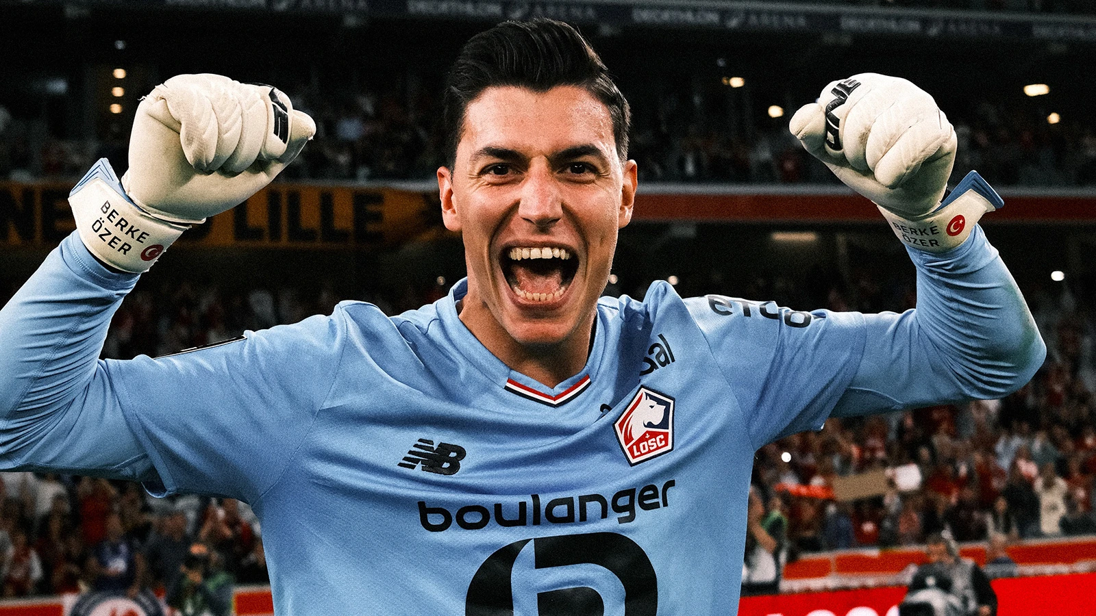 Milli kaleci Berke Özer asist yaptı, Lille Lorient'i '7' bitirdi