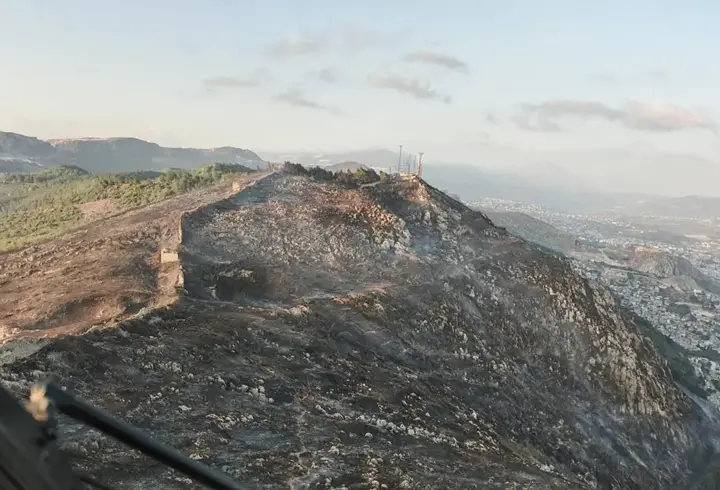 Hatay Antakya’da orman yangını 16 saat sonra kontrol altına alındı