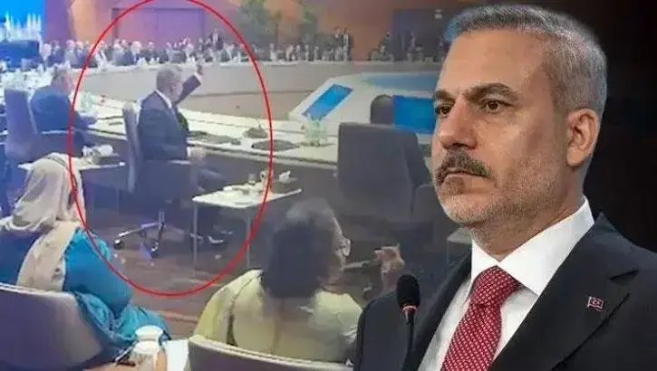 Azerbaycan'da İsrail'e Tarihi Tepki! Dışişleri Bakanı Hakan Fidan Salonu Terk Etti