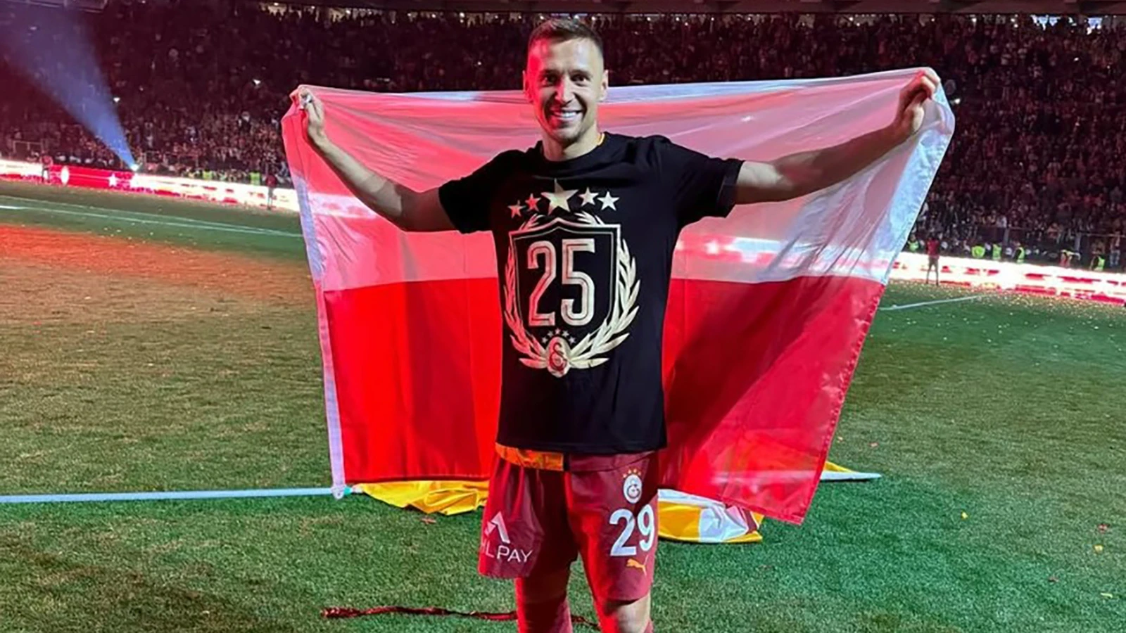 Frankowski, Galatasaray'a veda etti: "Kısa ama güzel bir hikayeydi"