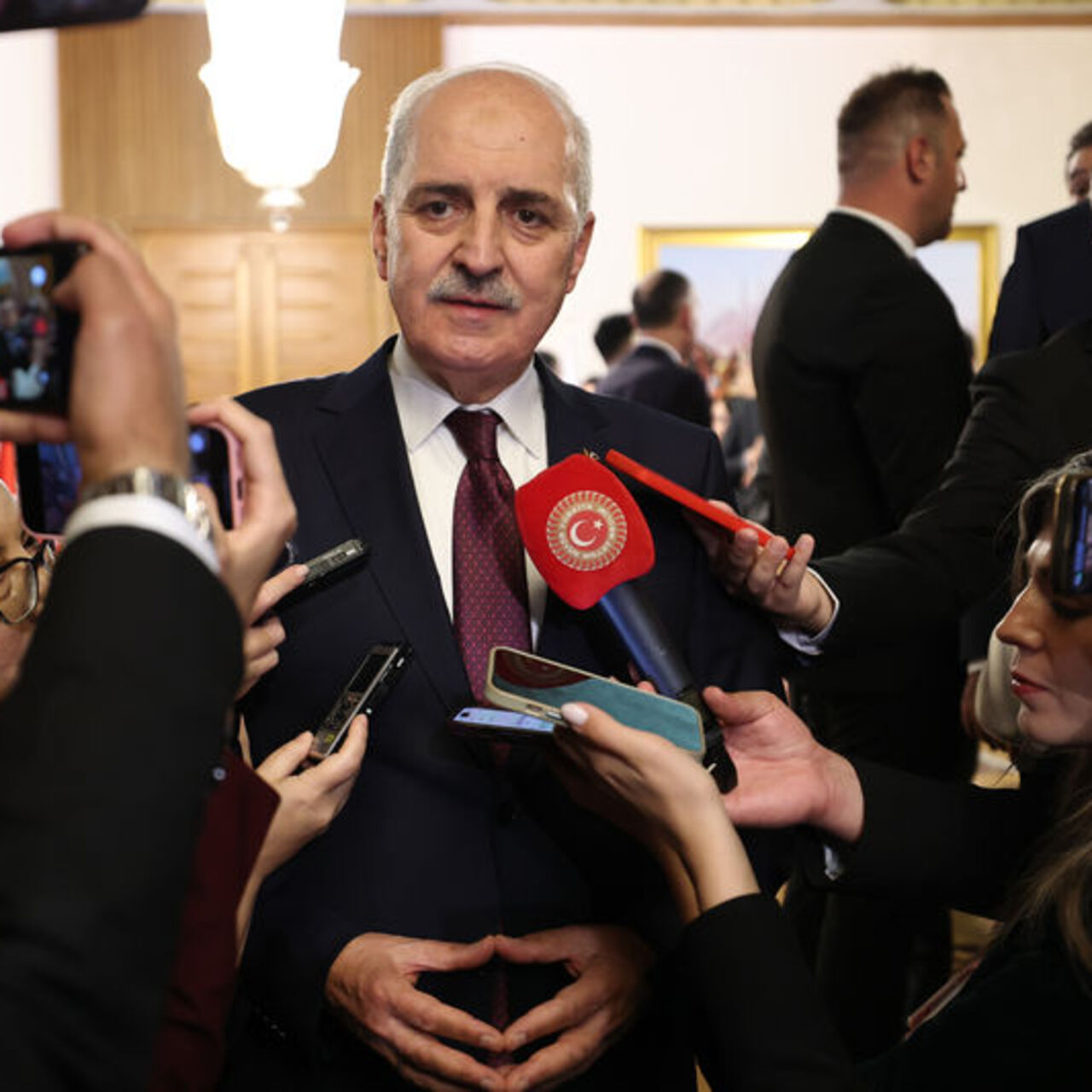 TBMM Başkanı Kurtulmuş: İsrail'in bir delilik yapmayacağı kanaatindeyim