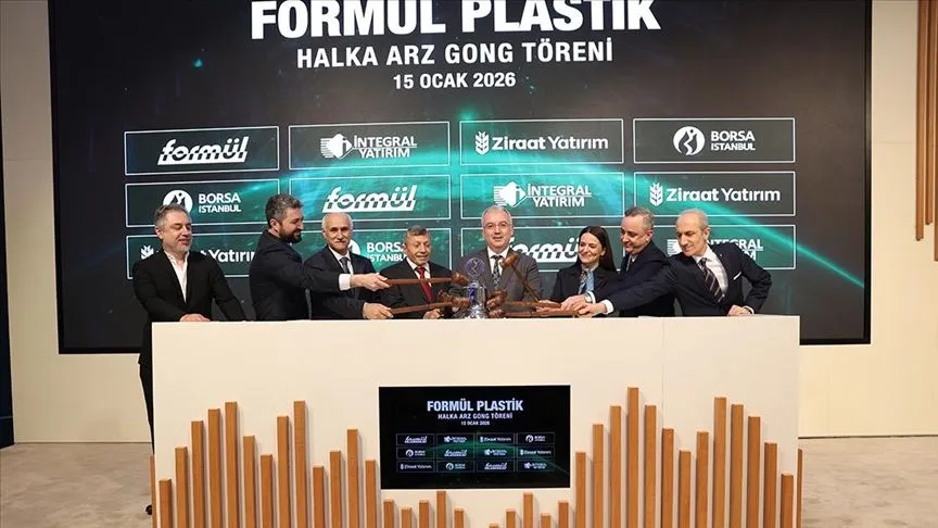 Borsa İstanbul'da gong, Formül Plastik ve Metal Sanayi AŞ için çaldı