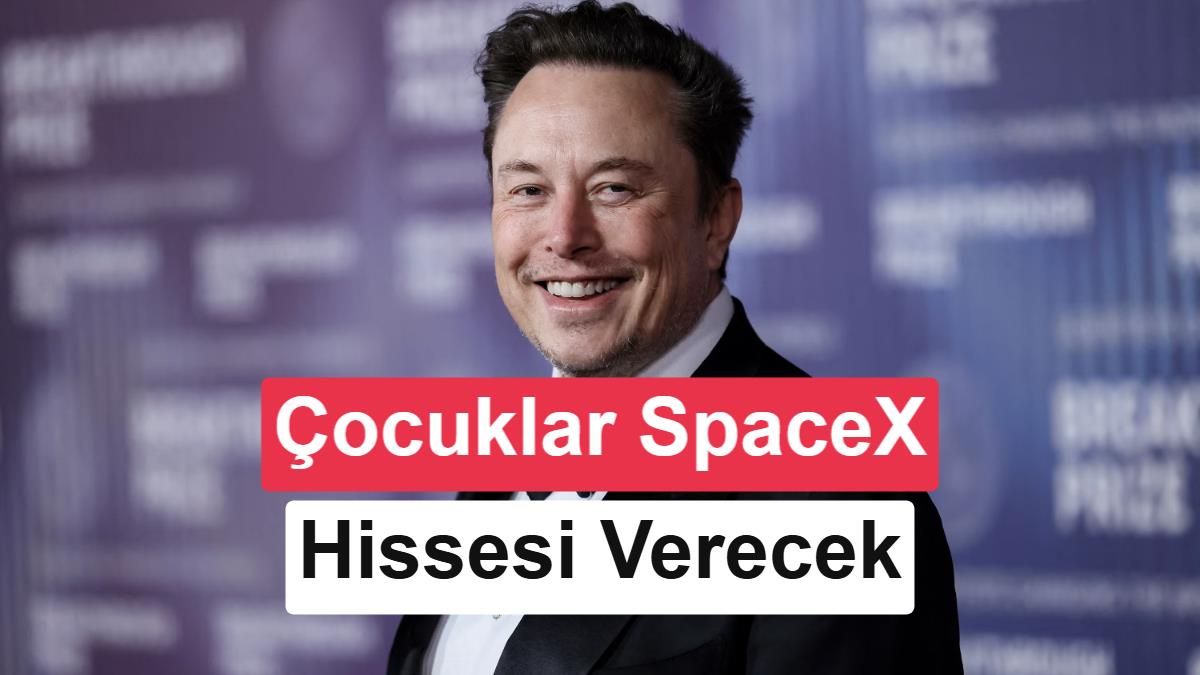 Elon Musk, ABD’deki Her Çocuğa SpaceX Hissesi Verecek