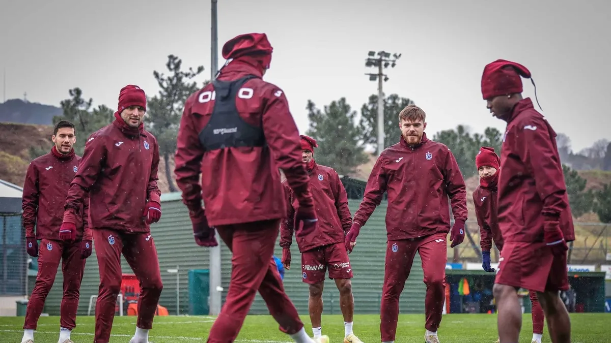 Trabzonspor'da Mısırlı.com.tr Fatih Karagümrük maçı hazırlıkları bitti