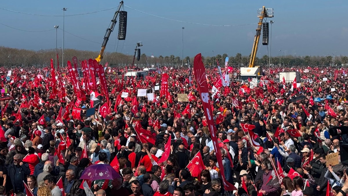 Saraçhane ruhu Maltepe’ye taşındı: Yüz binler İmamoğlu mitinginde!