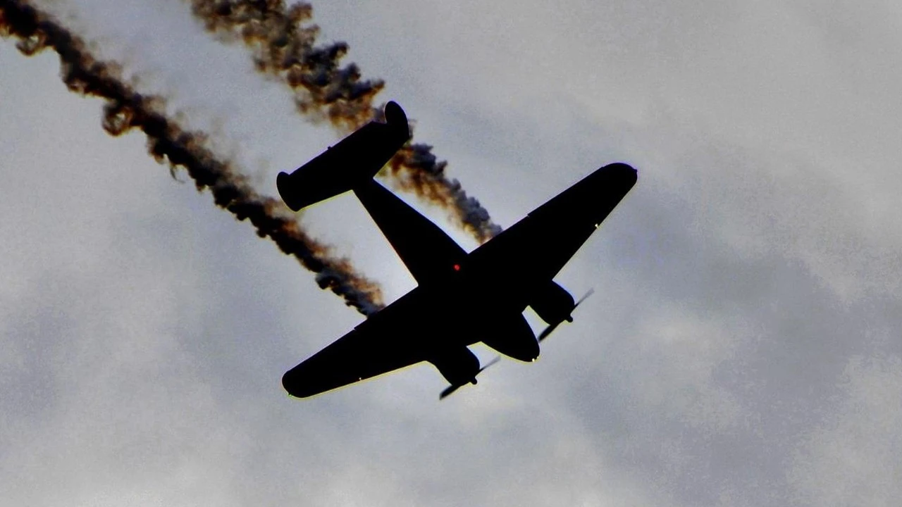 Bayburt'ta özel bir jet düştü: Uçaktaki 3 kişi aranıyor