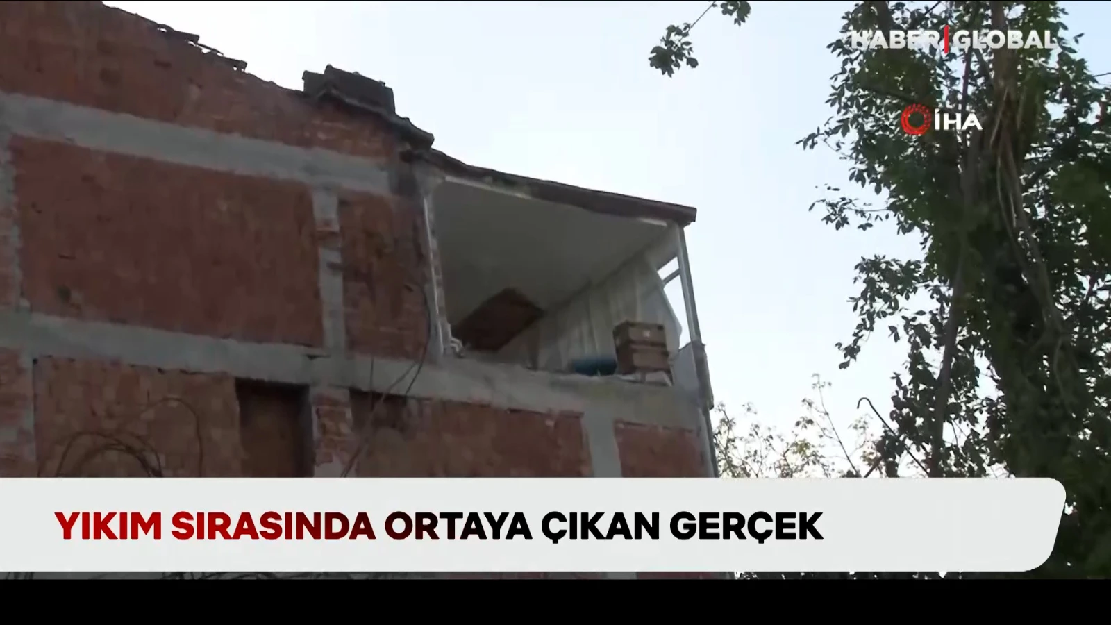 Yıkım sırasında ortaya çıkan gerçek şoke etti!