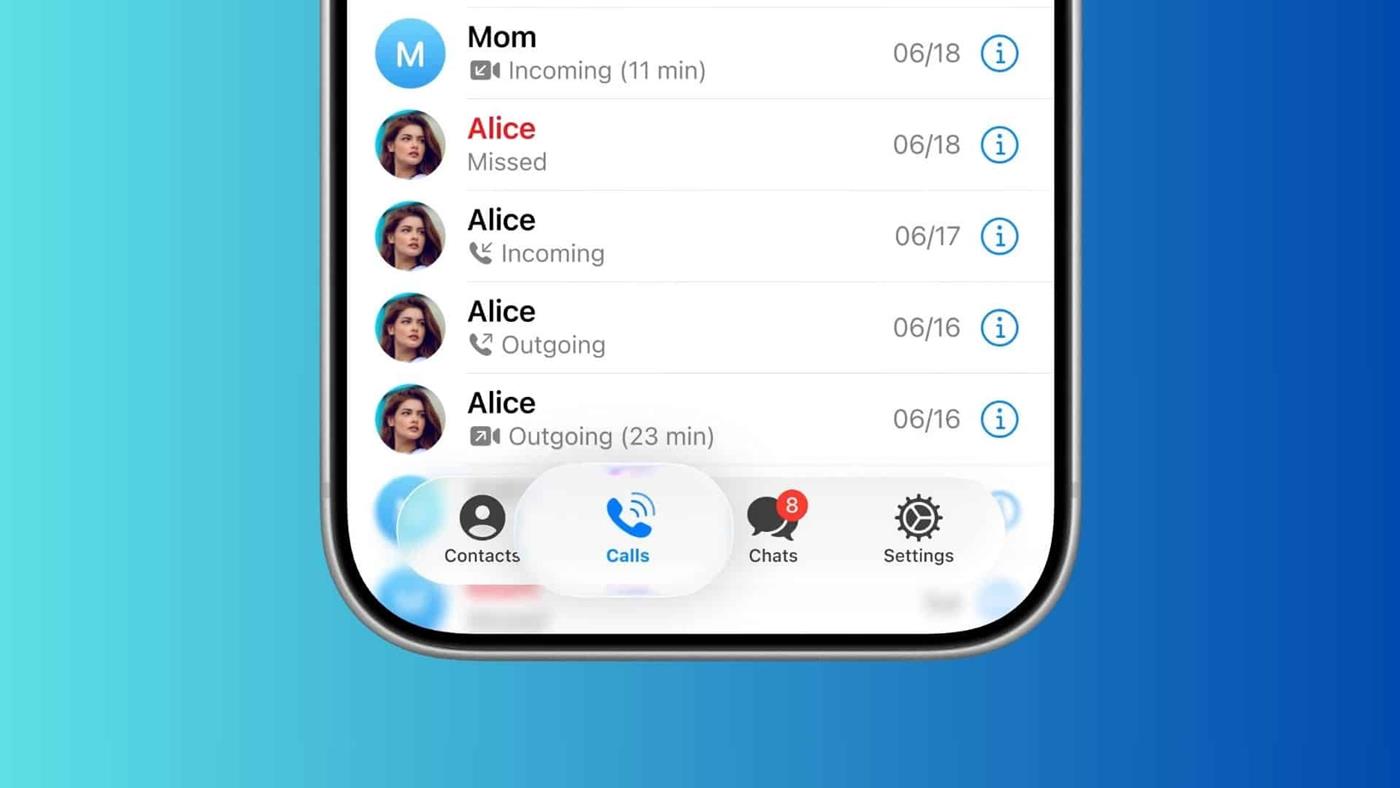 Telegram, Liquid Glass tasarımına geçti: iOS 26 gerekmiyor