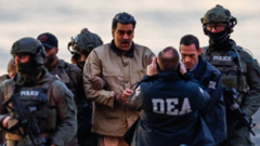 Maduro mahkemeye çıkarılmak üzere New York'ta
