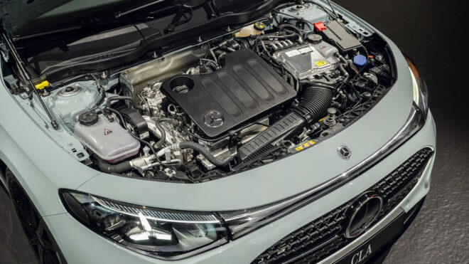 Yeni Mercedes-Benz CLA 220 Hibrit, Geely tarafından Çin’de üretilen motoru temel alıyor