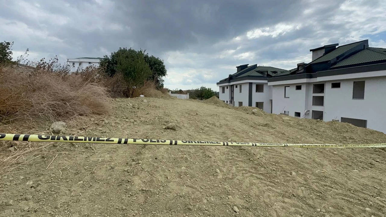 Büyükçekmece'de villa inşaatında gömülü ceset bulundu
