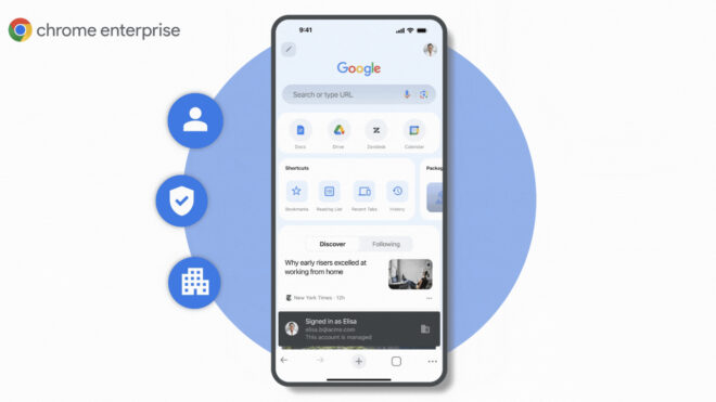 Chrome’un iOS sürümü artık iş ve kişisel Google hesapları arasında kolay geçiş sunuyor