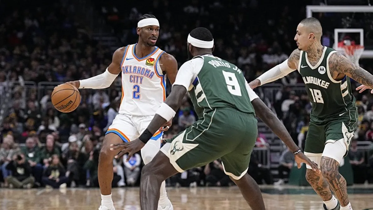 Shai Gilgeous-Alexander 40 sayıyla Thunder'ı galibiyete taşıdı