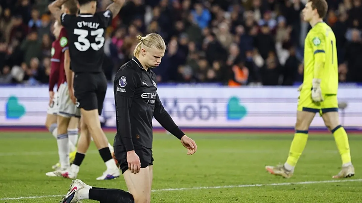 Manchester City, deplasmanda West Ham United ile berabere kaldı!
