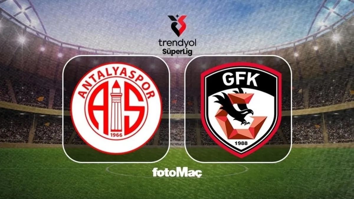Hesap.com Antalyaspor - Gaziantep FK maçı CANLI | Trendyol Süper Lig